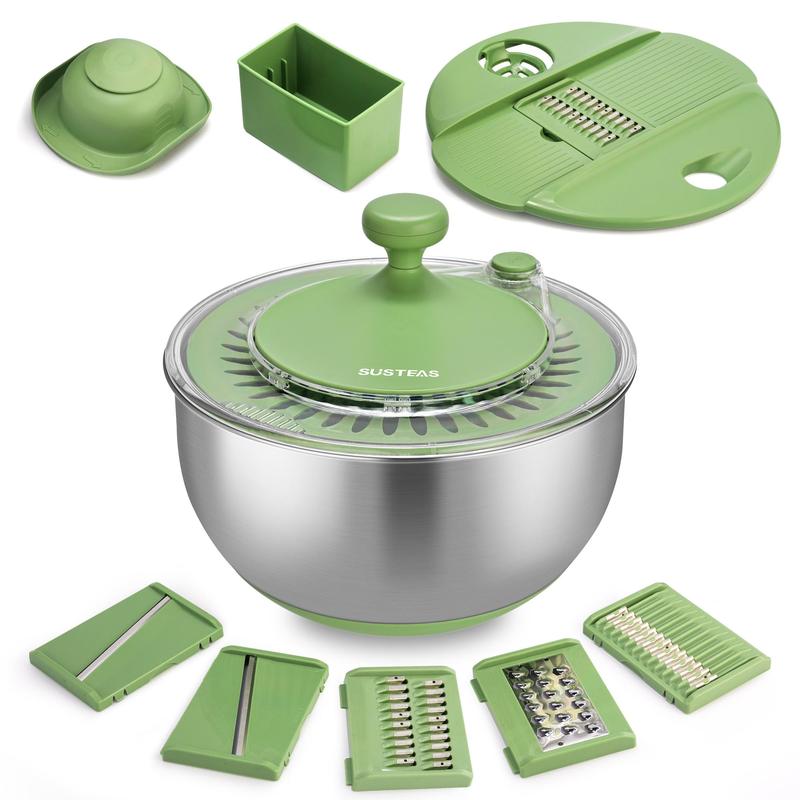 SUSTEAS 5-in-1 Large Salad Dehydrator