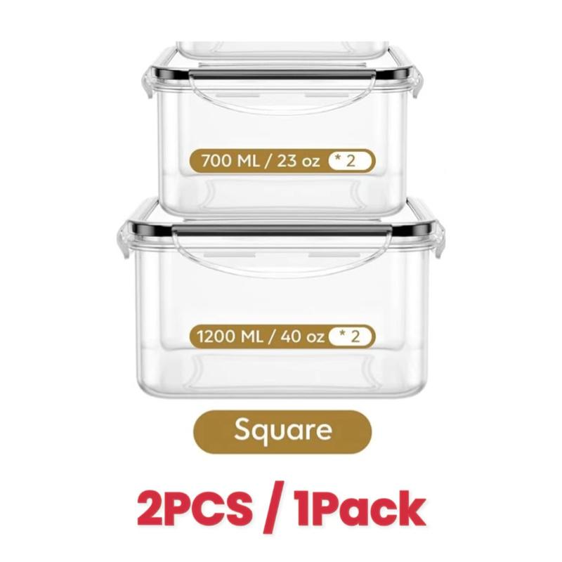 AISOON 40-piece 85-ounce airtight food storage box set